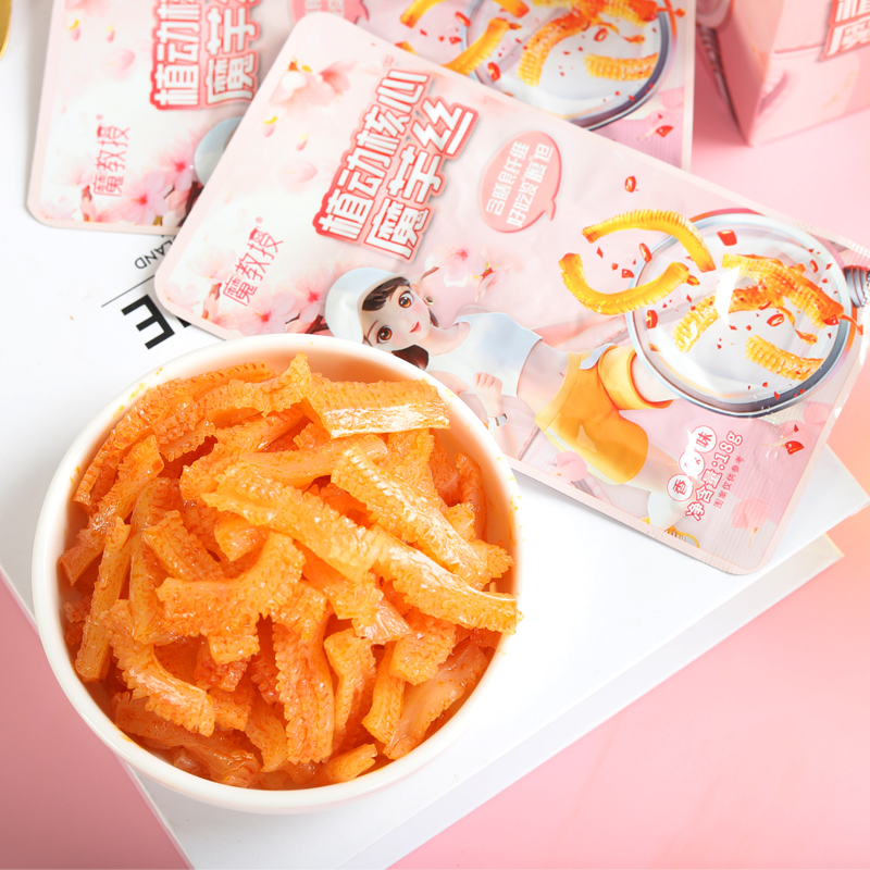Konjac Snack Latiao Spicy Flavor box