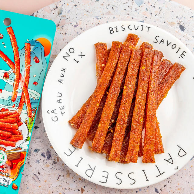 26g Traditional Hot and Spicy Stick - HALAL ISO22000, non-fried vacuum packaging, Hot Spicy mini OEM snack