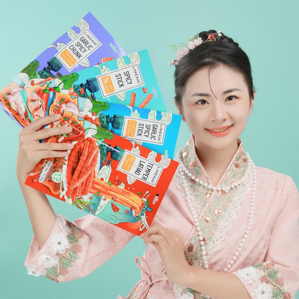 Class 100,000 cleanroom - non-fried production of Traditional Sweet Spicy Slice, high-temperature high-pressure technology
